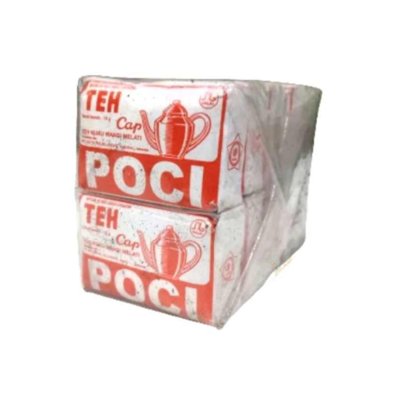 

TEH POCI MERAH PUTIH (9Gr: 10pcs) / Teh Seduh Cap Poci / Teh Poci Merah Asli Tegal Slawi / Teh Poci Merah Putih / Teh Tubruk / Teh Kepyur/Teh Seduh Wangi/Jasmine Hijau/Oleh Oleh Tegal Slawi /Teh Tubruk Khas Tegal Slawi / Teh Solo / Poci Merah Tegal Slawi