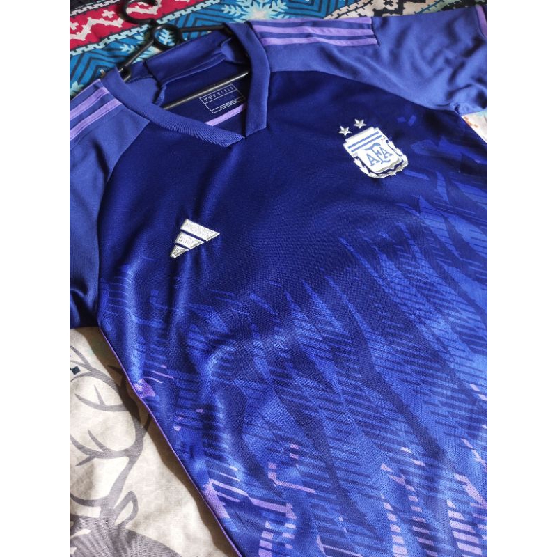 Jersey Argentina away 2022 bintang 2 grade ori
