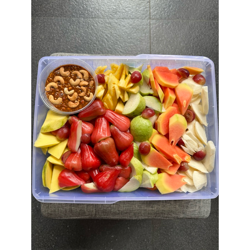 

RUJAK BUAH SAMBAL MEDE H+1 utk menjaga fresh product