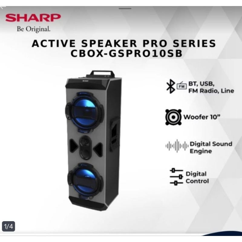 PROMO SPEAKER AKI SHARP GSPRO- Khusus Belitung