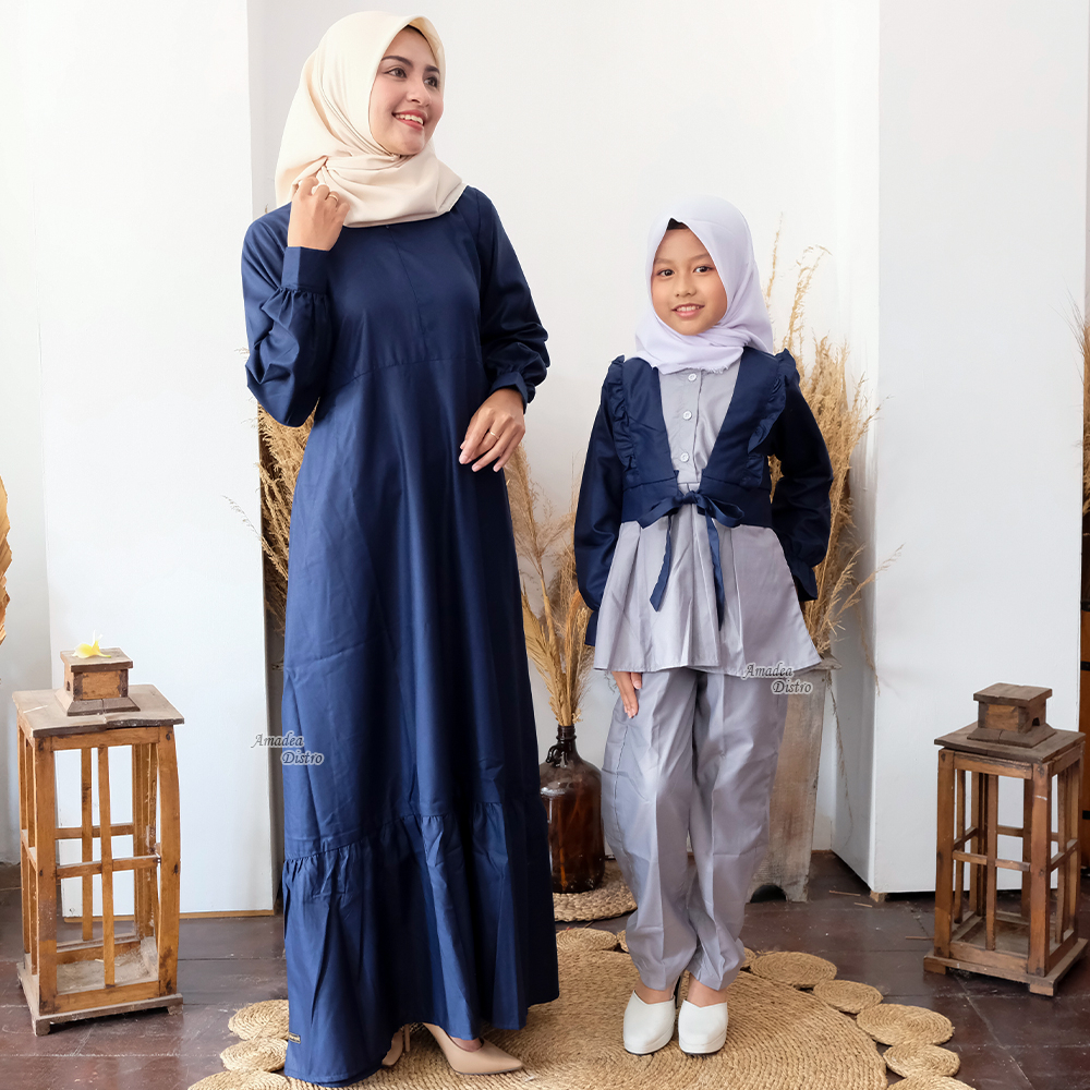 Baju Muslim Remaja Dewasa Gamis Cewek Wanita KENZI