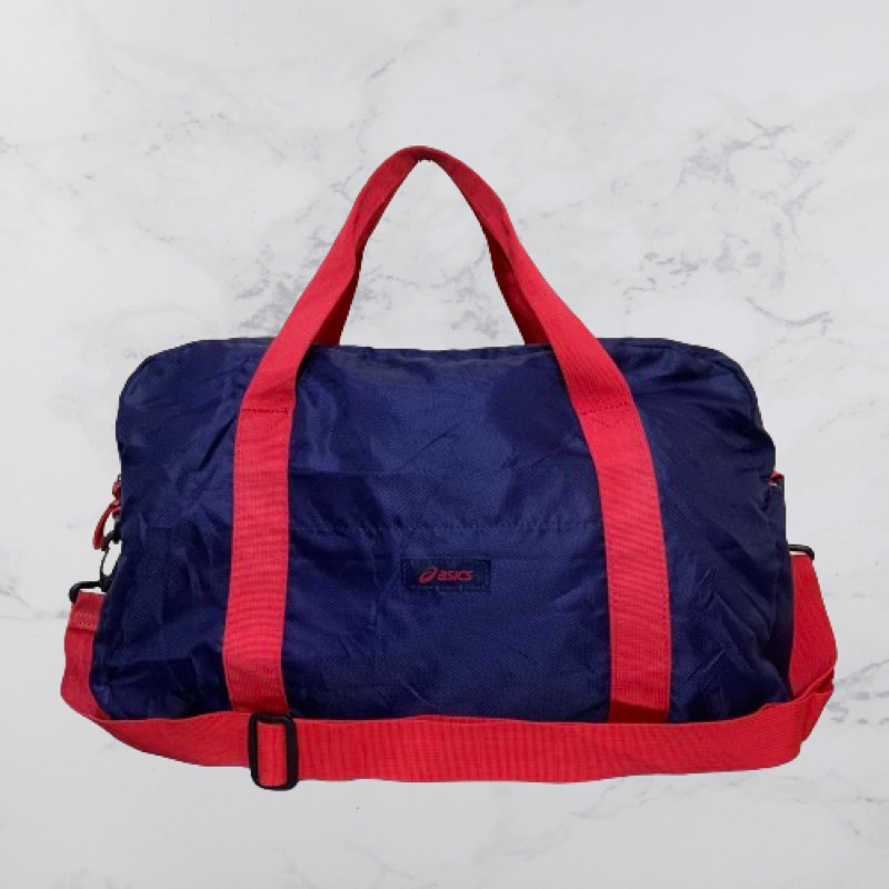 Duffel Bag Minggat Tas Olahraga Asics Original