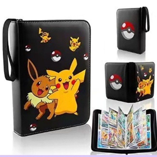 【400 pcs】Buku Album Holder Kartu Game Buku Album Kartu Pokemon Buku Album Holder Kartu Yugioh Pokemo