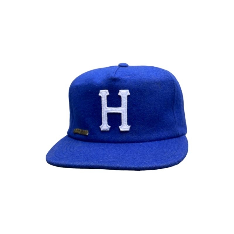 Topi Snapback HUF Skate Royal Blue OSFA Second Original Murah
