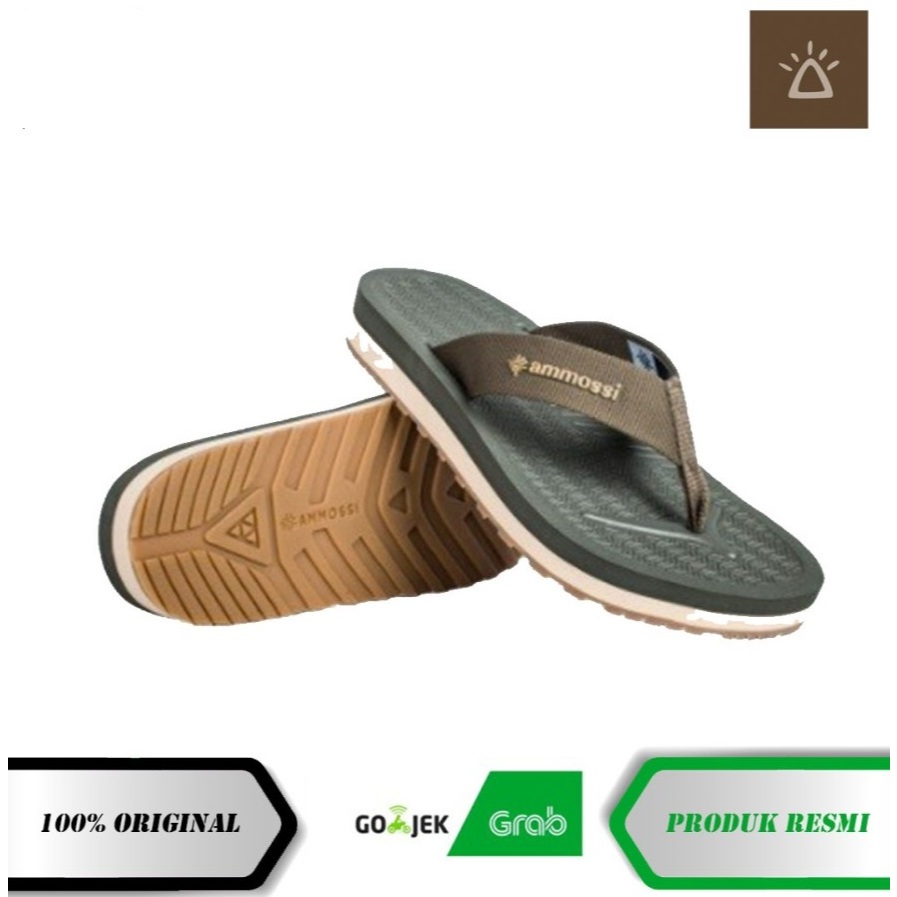 Sandal Jepit Ammossi Caribou - Pine Green ( Hijau )