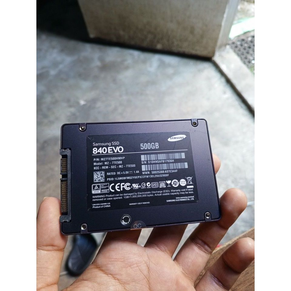SSD Samsung 840 EVO 500GB