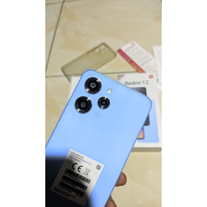 Redmi 12 Ram 8/128 fullset Second