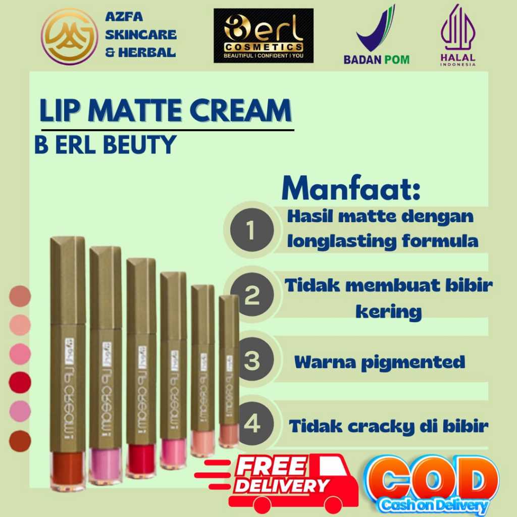 Lip Matte BERL Cosmetics Berlcosmetics Berl cosmetics