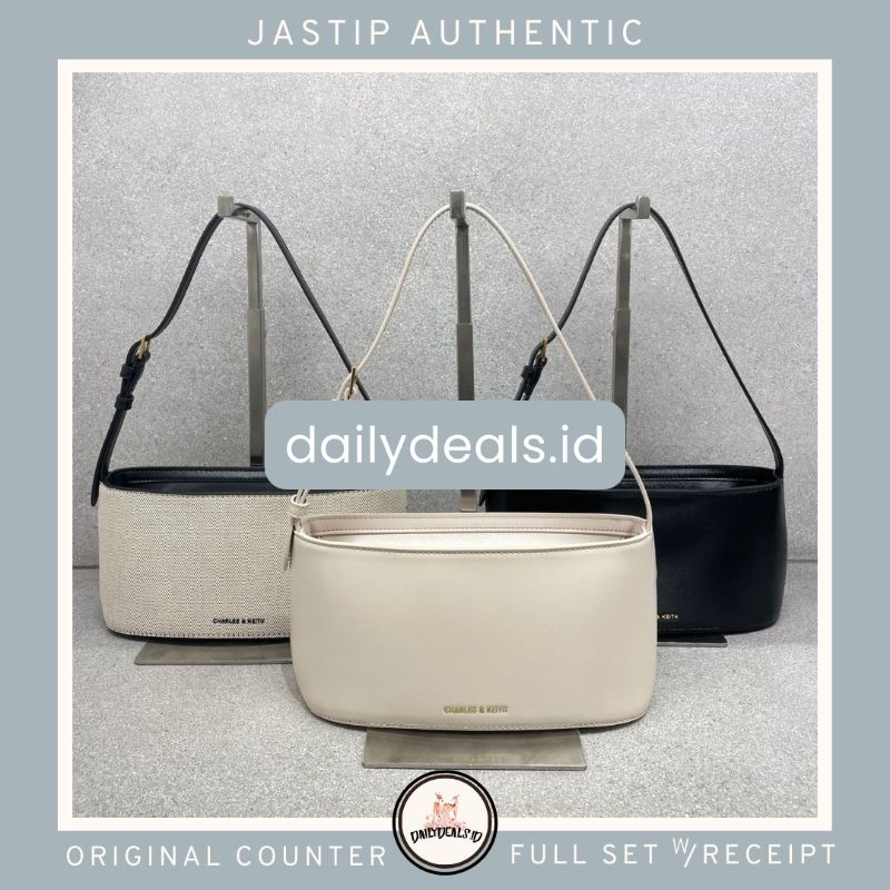 #2-20782398-1 Elongated Wisteria - Jast[p] CK ORIGINAL COUNTER SHOULDER BAG TAS STORE AUTHENTIC ASLI