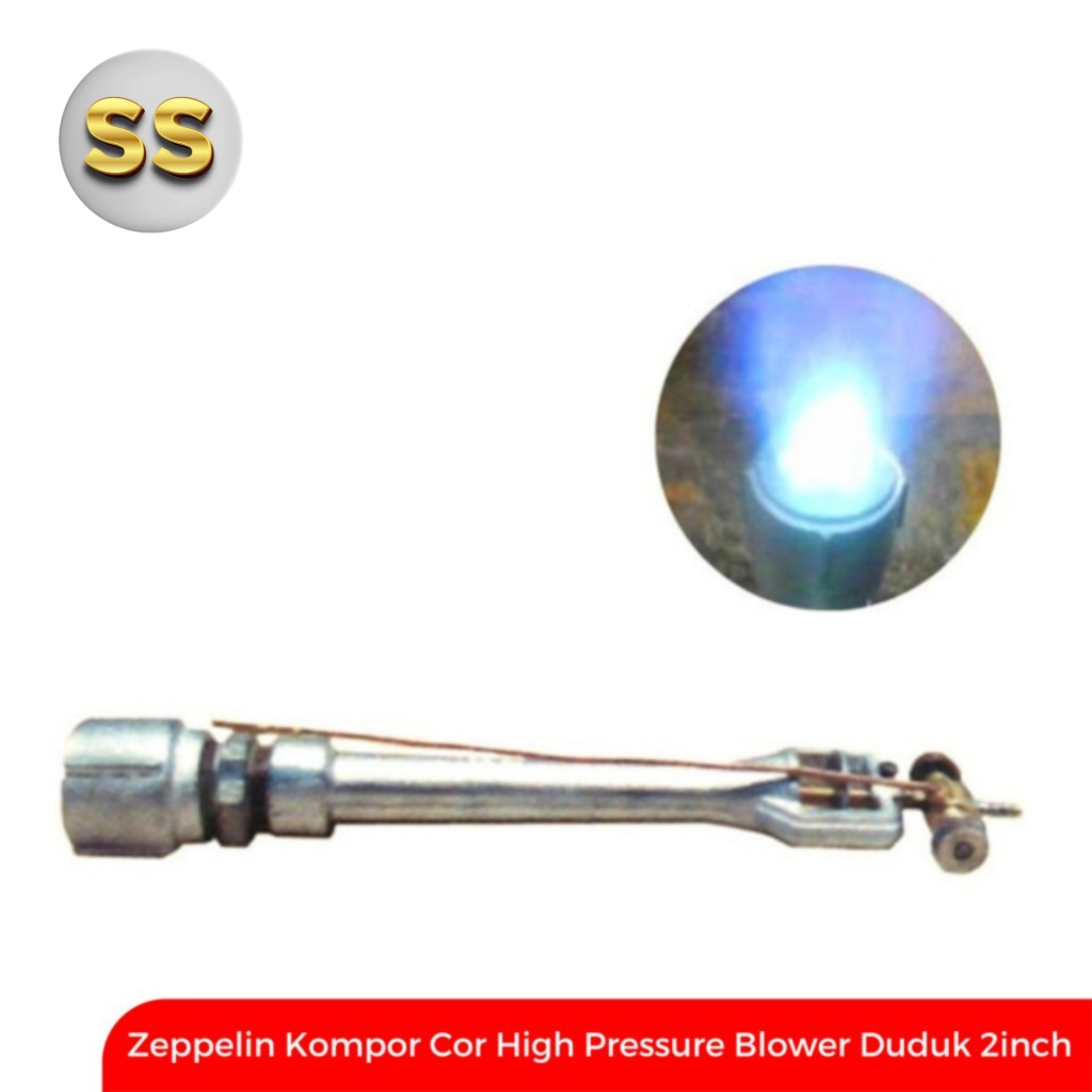 Zeppelin Kompor Cor Tekanan Tinggi Blower Lurus 2"