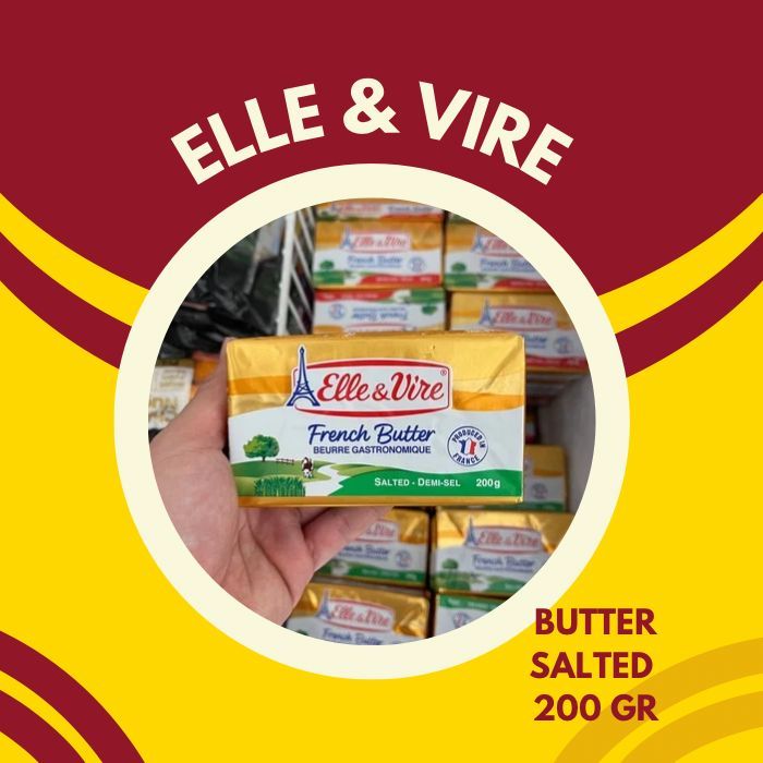 

elle & vire butter salted 200 gr