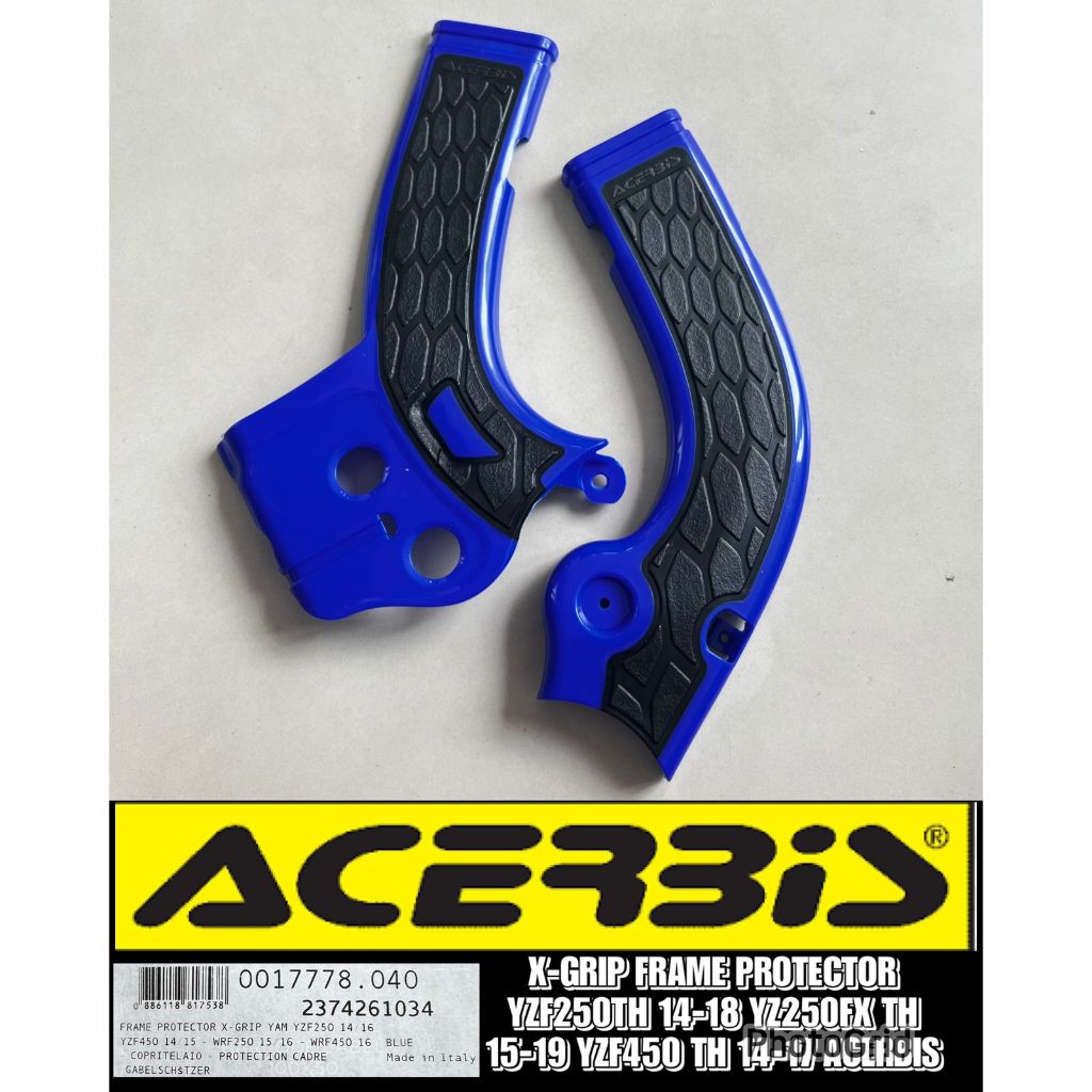 Frame Guard YZ 4tak YZ250FX YZ250F YZ450F Pelindung Rangka 2015-2019