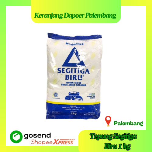 

Tepung Segitiga Biru 1kg & 500g - Keranjang Dapoer Palembang