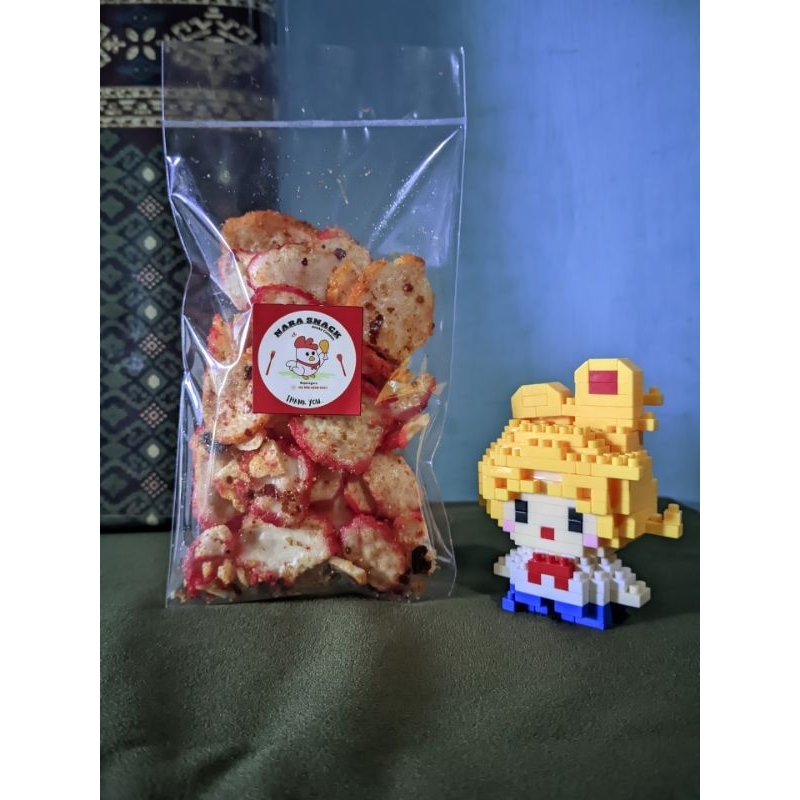 

krupuk seblak kencur pedas 30 gr