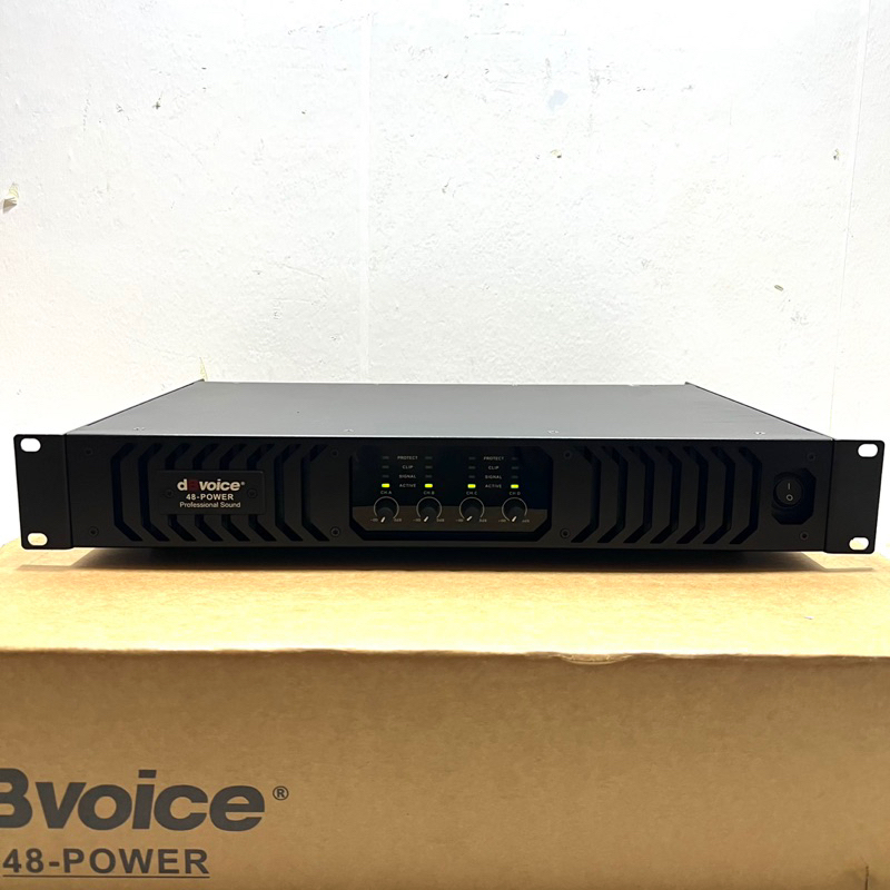 Power dB Voice 48 Power Original Amplifier dbvoice 48 Class D 4 Channel