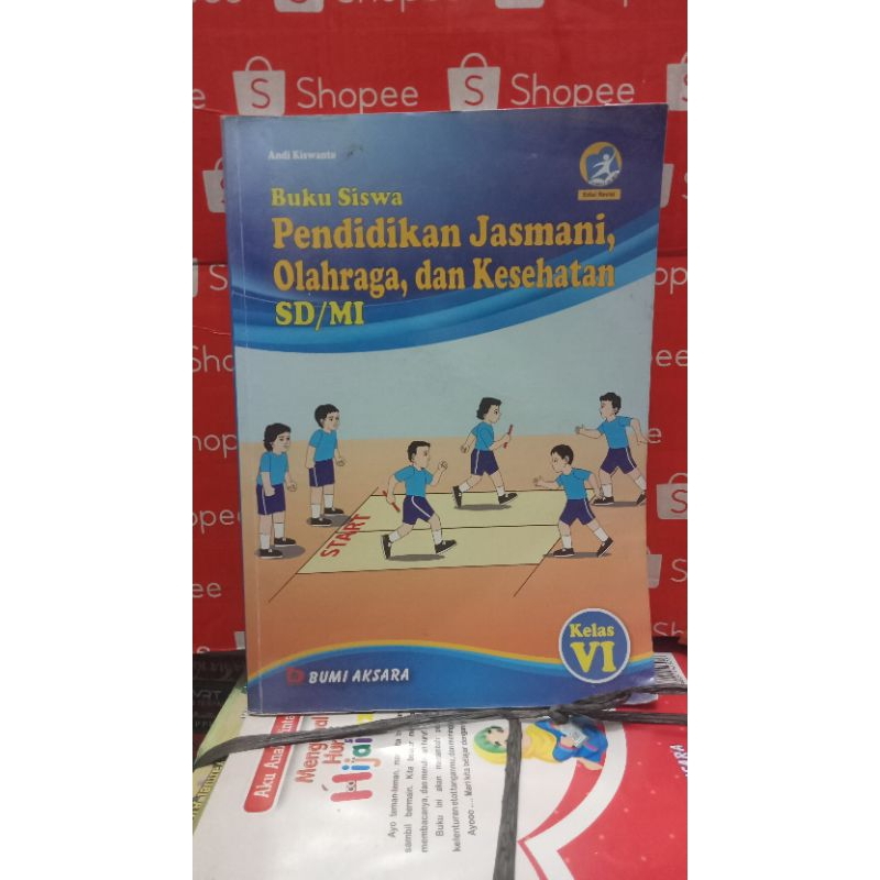 

Buku siswa pendidikan jasmani olahraga dan kesehatan kelas 6