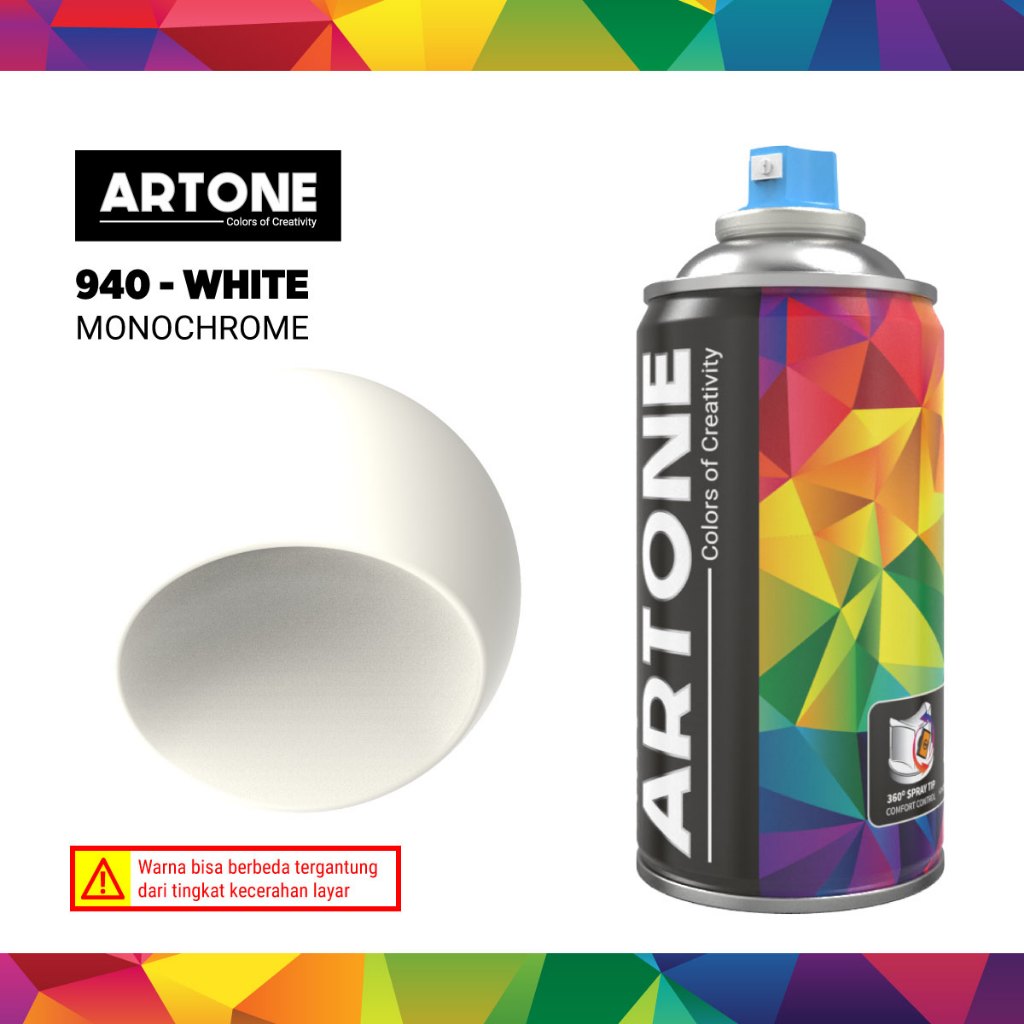 Cat Semprot Artone White Paint