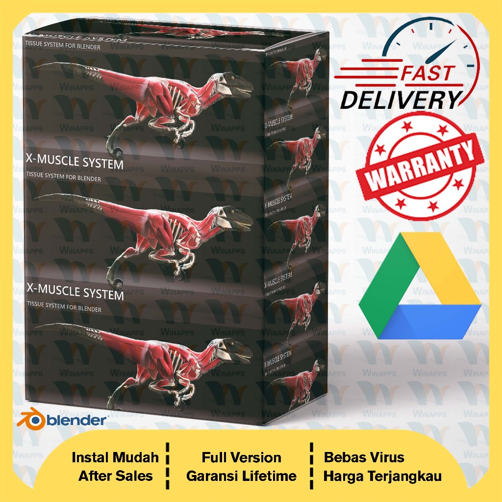 X-Muscle System for Blender 3D