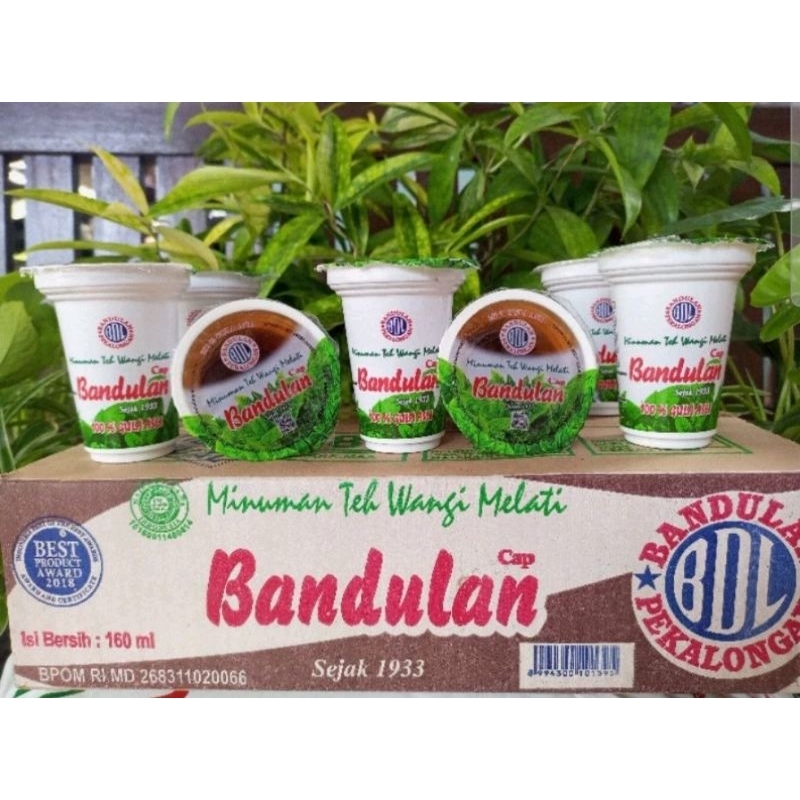 

Teh Bandulan melati 1 dus isi 24pcs - 160ml