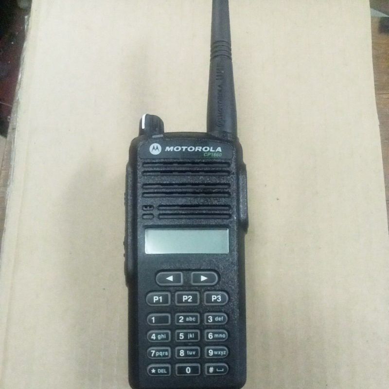 Ht Motorola cp 1660 UHF 350mhz bekas batangan