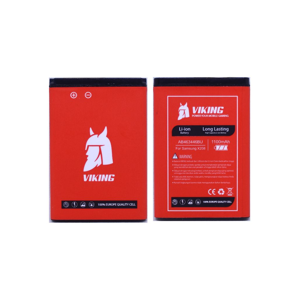 Baterai Double Power Viking AB463446BU Samsung Galaxy E1272 / E1080 / X208 / GT-E1272 / GT-E1270 - B