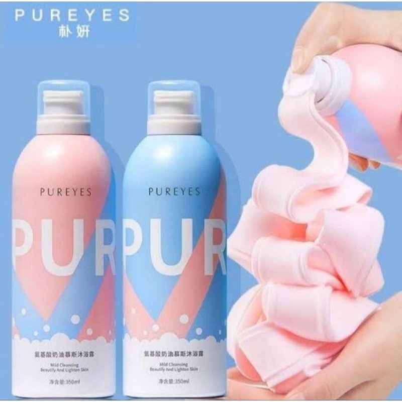 PUREYES Whitening Foam Gel Shower / Body Shower Korea
