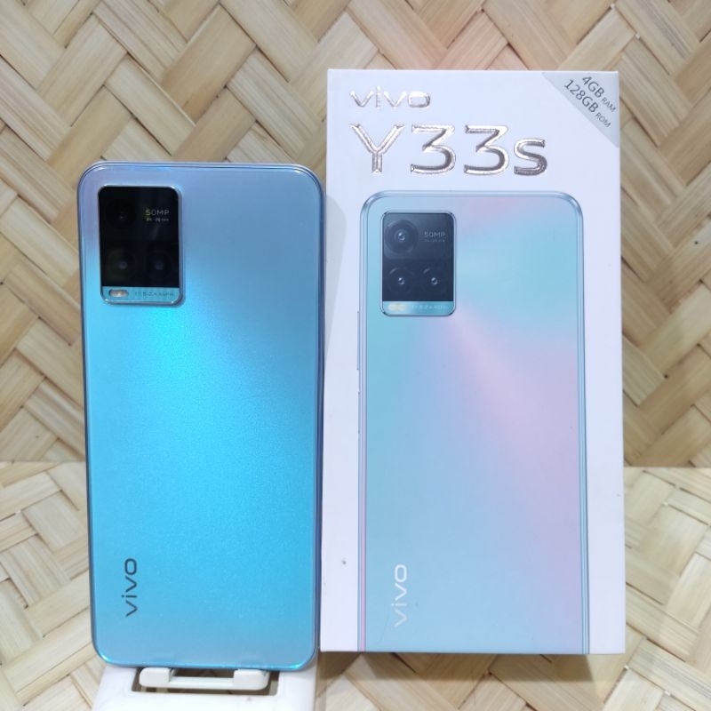 Vivo y33s 8/128GB Handphone second fullset original bergaransi