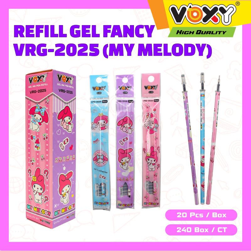 

refill gel pen karakter tinta hitam