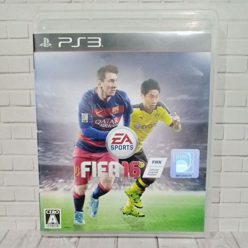 BD CD KASET ORIGINAL PS3 FIFA 16 Jpn Bahasa Jepang Box dan Cover Original