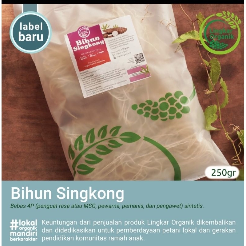 

Bihun Singkong gluten free / Mie Lethek Lingkar Organik 250 gr