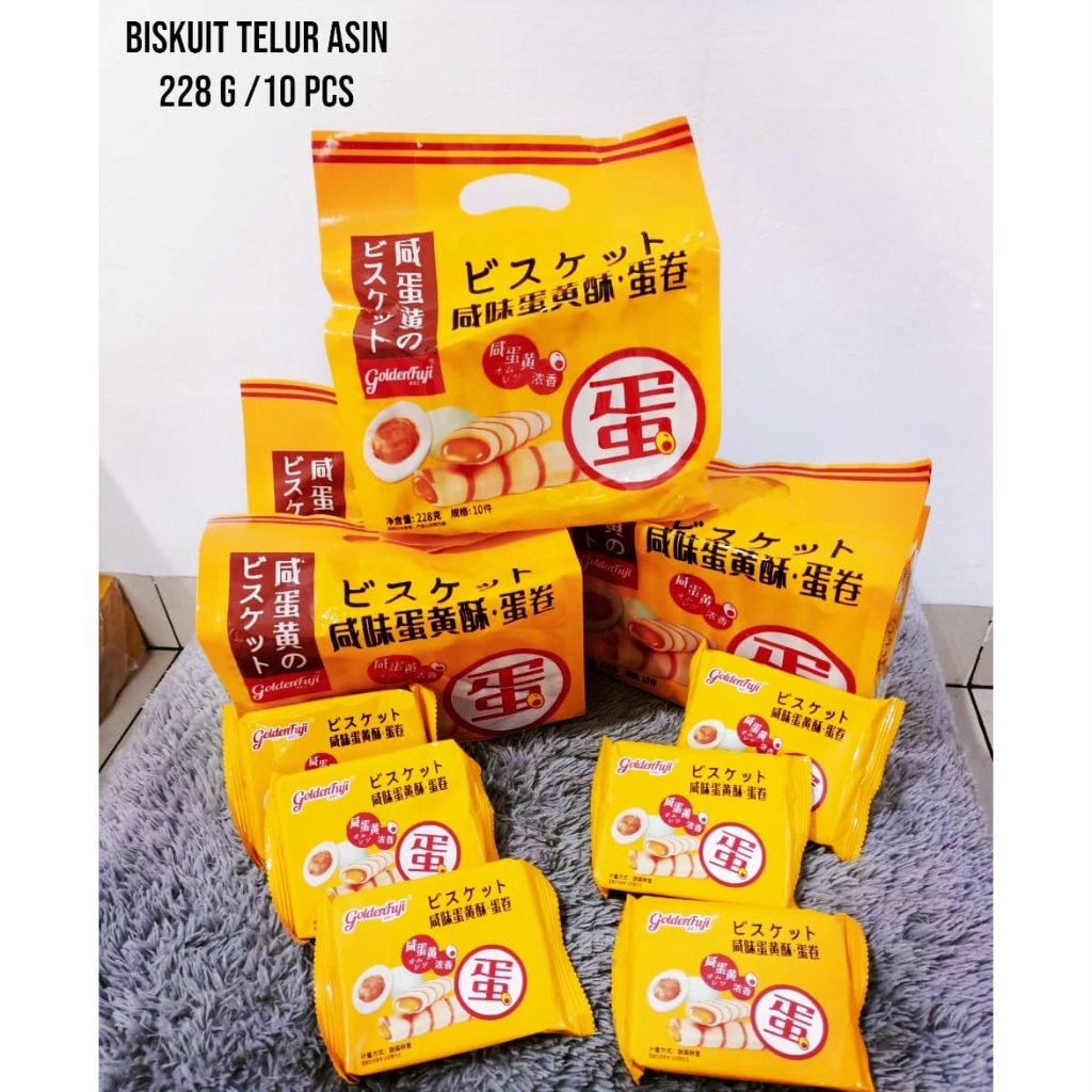 

Biskuit Keladi / Yum Cookies dengan Isi 30 Pcs