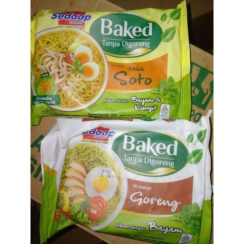 

sedaap baked tanpa goreng