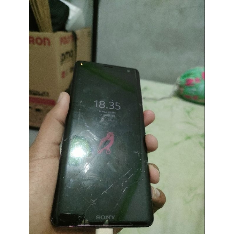 Sony Xperia xz3 minus bekas batangan