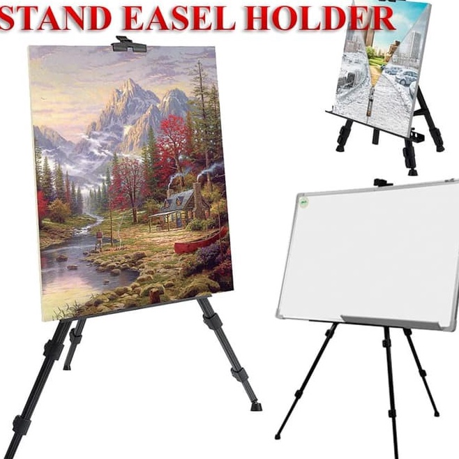 

STAND LUKIS HOLDER TRI LUKISAN STAND FOTO PAPAN TULIS STAND LUKIS ANAK ALUMINIUM Murah