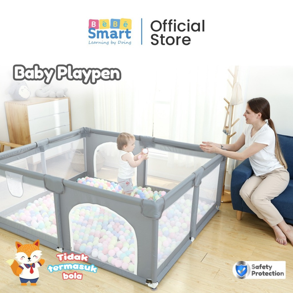 Makassar - BEBE SMART Pagar Mainan Anak / Baby Playpen / Tempat Bermain Anak / Pagar Pengaman Anak