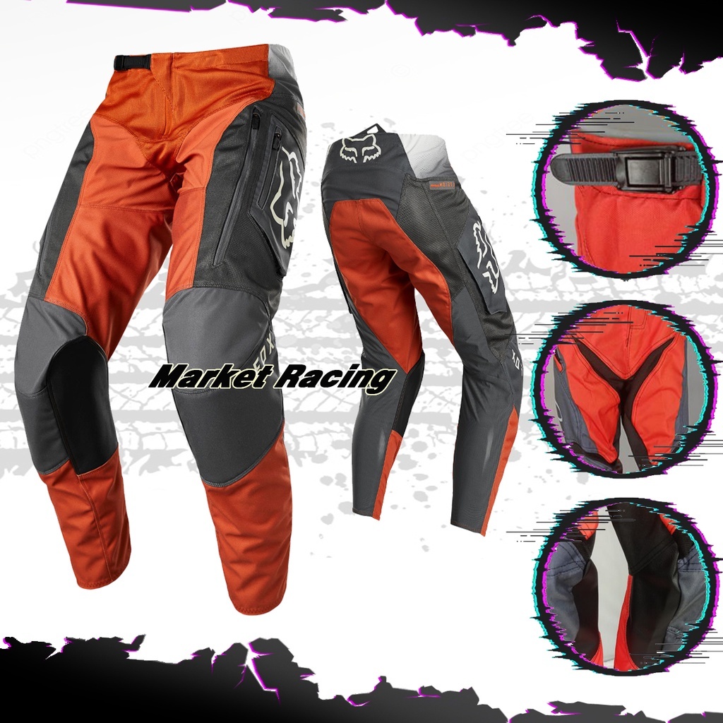 Celana Trail Motocross Trabas Pakaian Cross Abu Grey (Celana Saja) Jersey Jerset pants Motor Cros Ad