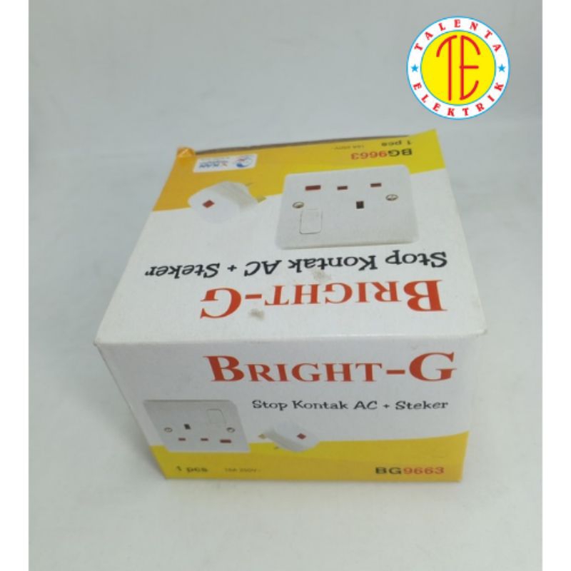 Stop Kontak AC Set Stop Kontak AC Merk BRIGHT-G