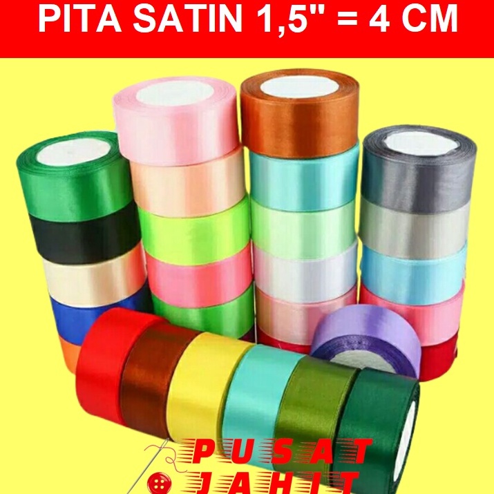 

Diskon Murah ROLL PITA SATIN 15 INCH 4CM
