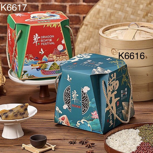 

Promo Harga Kotak Bakcang K6616 K6617 dus Bacang Kicang Box Zongzi Packaging K66