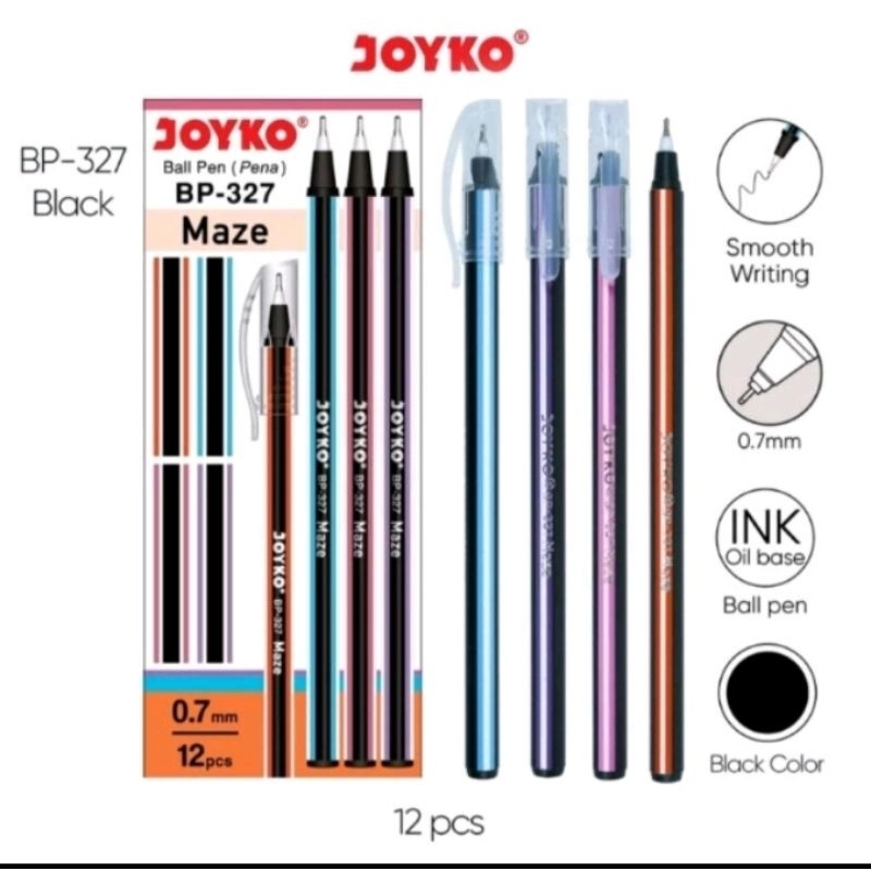 

PULPEN PENA JOYKO BP-327 MAZW 1 PACK 12 PCS 0,7 mm