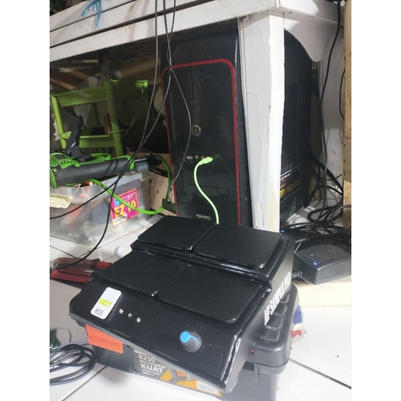 KENDANG DTX RAKITAN MINI 4 PAD 4 MODE 