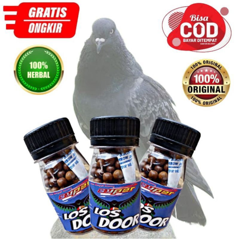 JAMU MERPATI TINGGI SUPER LOS DOOR ISI 100 PIL extra power speed jamu Giring KEKET bertenaga kuda pi