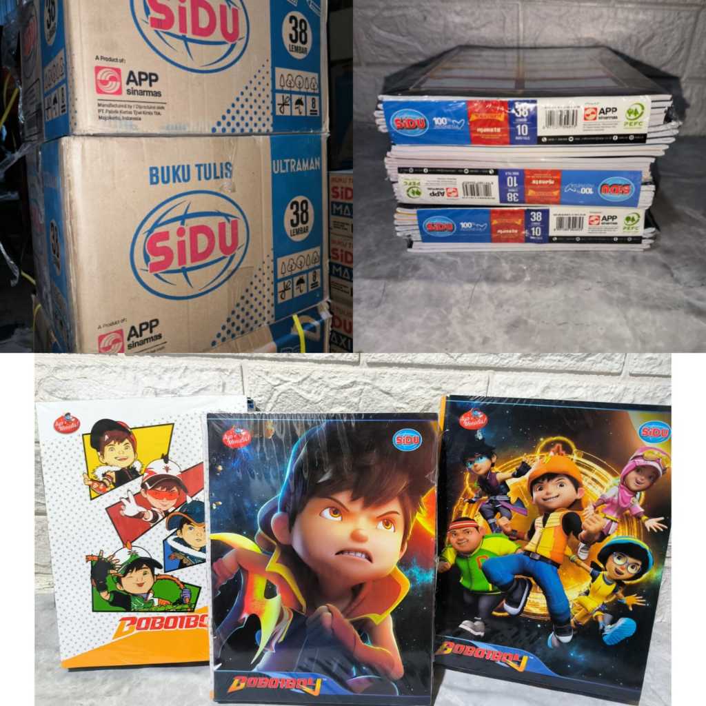 

(10pcs) buku tulis sinar Dunia isi 38 lembar