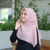 Kerudung segi empat polos Paris Premium Ukuran 115x115 - Khadijah hijab