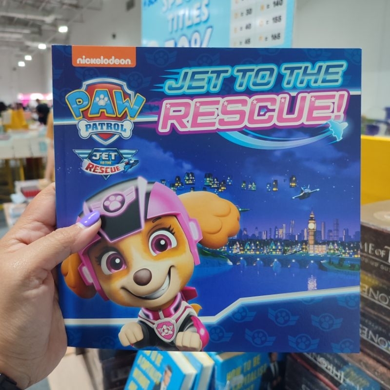 BIG BAD WOLF BOOKS • PAW PATROL FAVOURITE STORIES (ECERAN) : JET TO THE RESCUE - BUKU CERITA ANAK BB