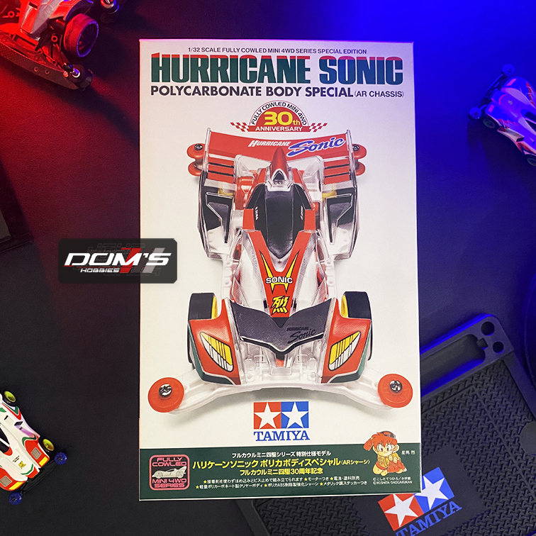 TAMIYA 95603 HURRICANE SONIC MEMORIAL 30TH ANNIVERSARY - AR CHASSIS - FULLY COWLED SERIES