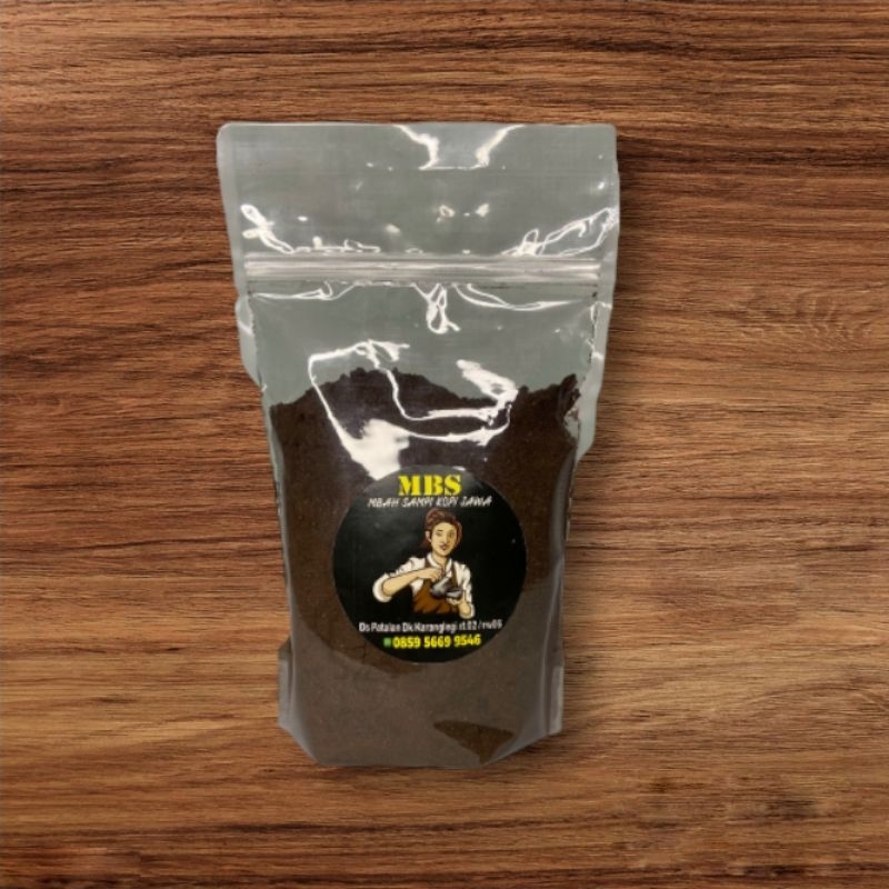 

250 GRAM BUBUK KOPI HITAM 100 % MURNI