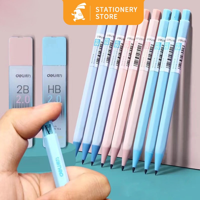 

Mechanical Pencil Graphite Lead Automatic/Pensil Mekanik 2.0mm-Rabbit Stationery