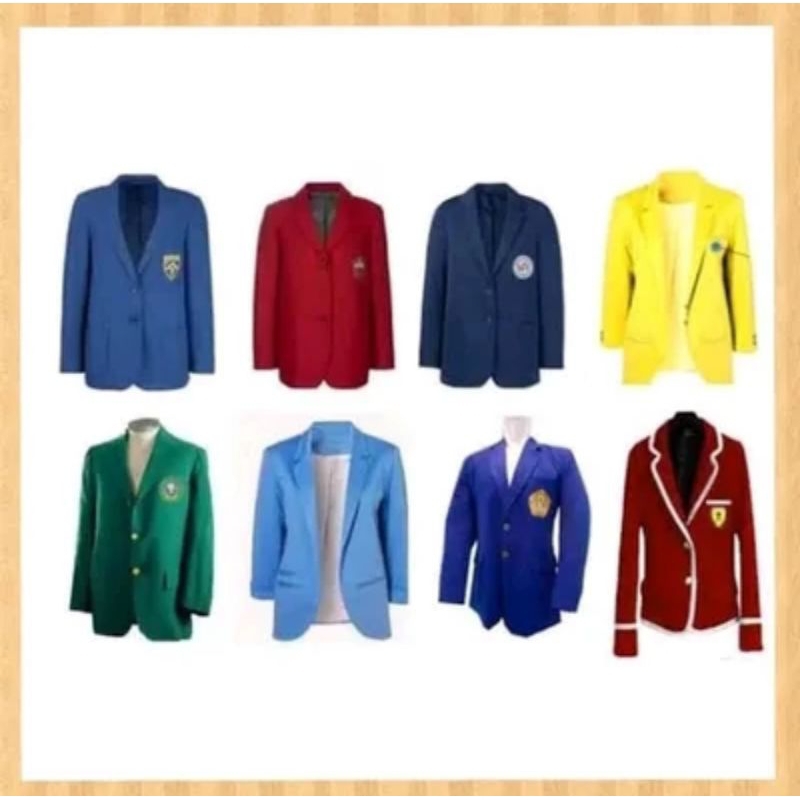 JAKET JAS ALMAMATER SEKOLAH KAMPUS KOMUNITAS