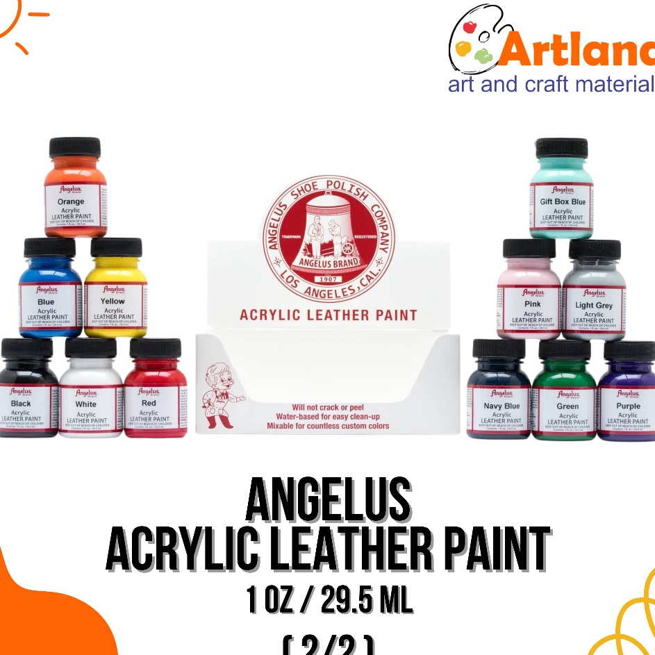 

Angelus Acrylic Leather Paint 1oz 295ml 22
